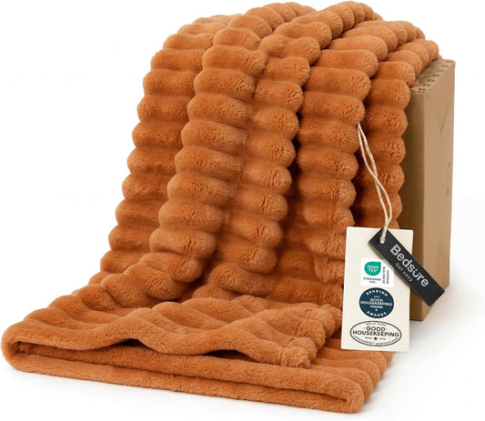 Soft Throw Blanket for Couch and Bed Decor