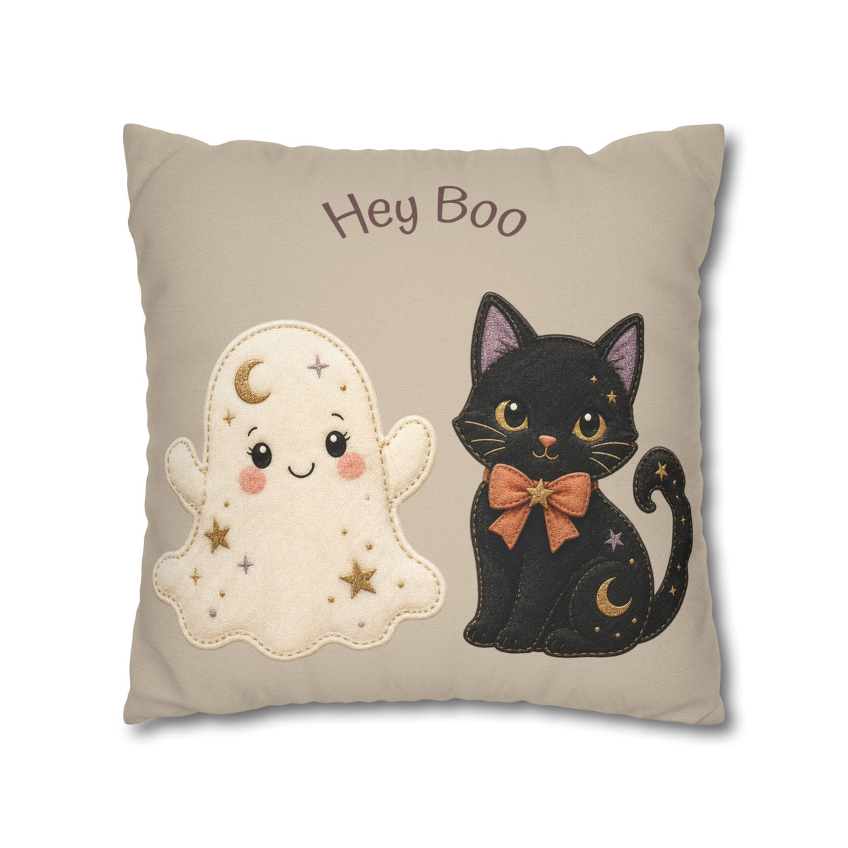 Hey Punkin', Hey Boo - Halloween Pillow Fun