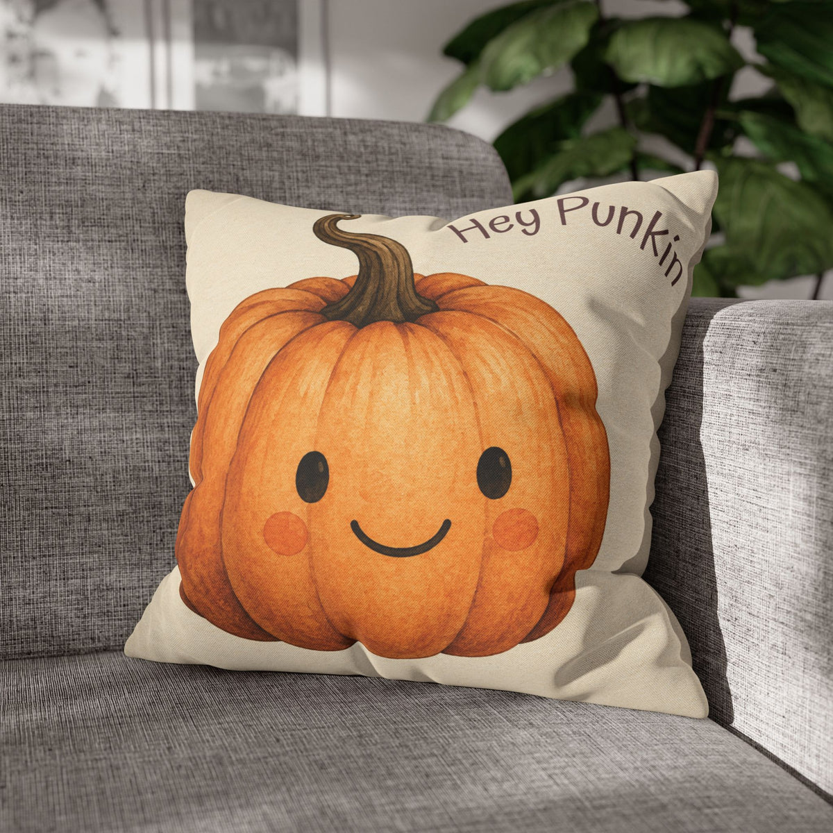 Hey Punkin', Hey Boo - Halloween Pillow Fun