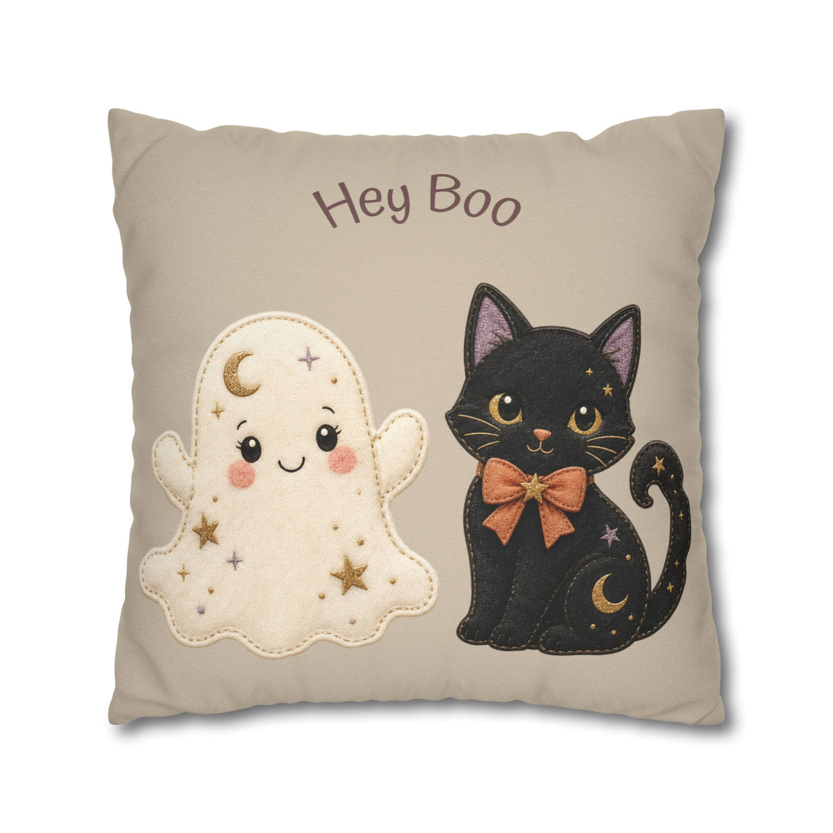 Hey Punkin', Hey Boo - Halloween Pillow Fun