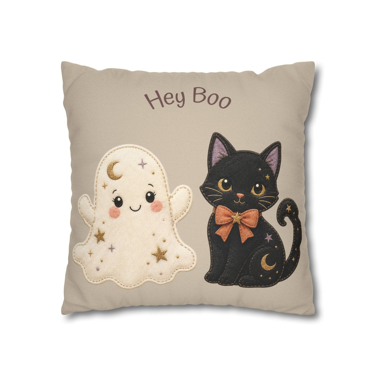 Hey Punkin', Hey Boo - Halloween Pillow Fun