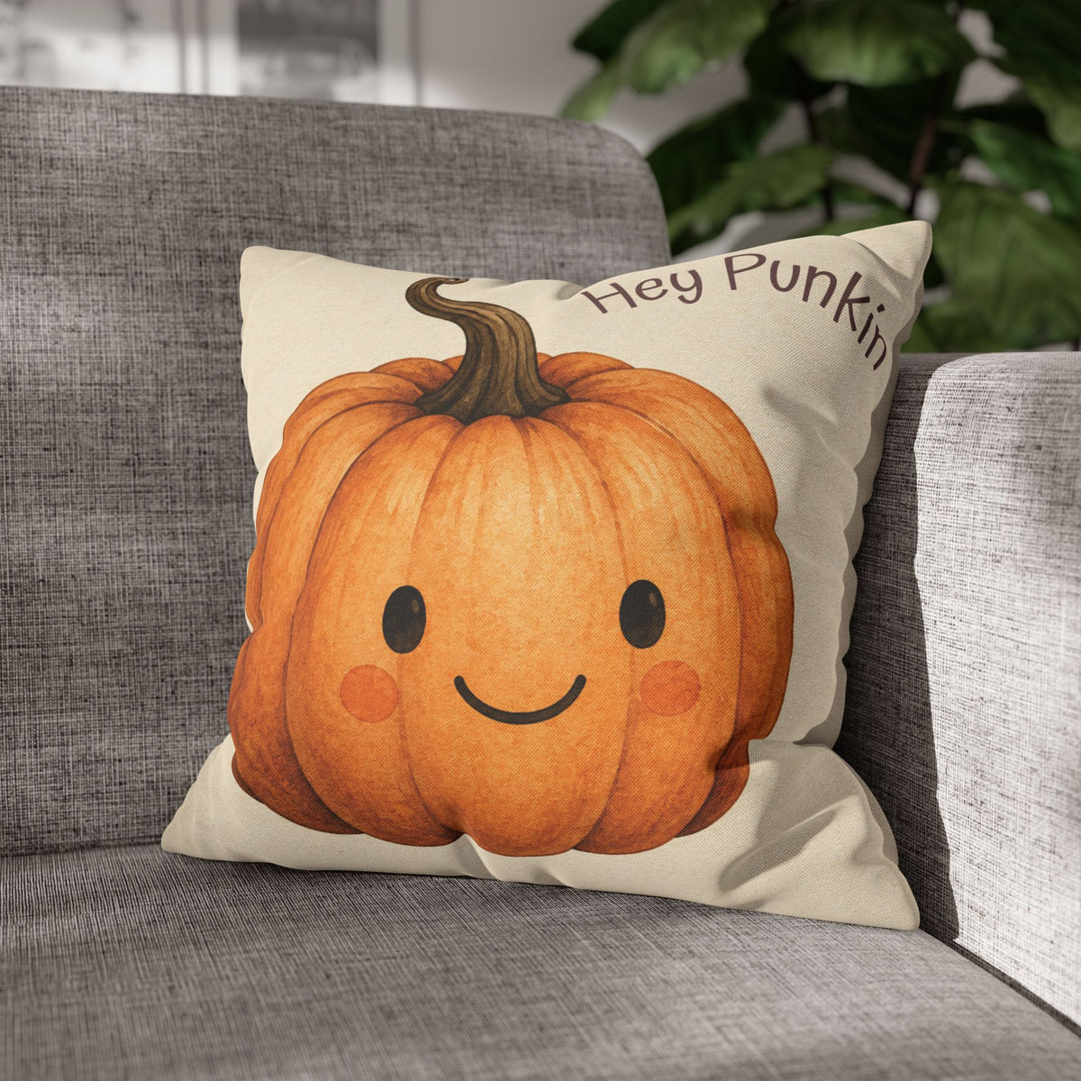 Hey Punkin', Hey Boo - Halloween Pillow Fun