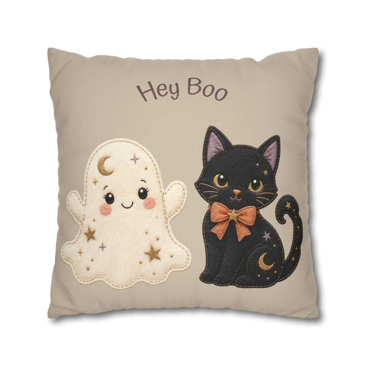 Hey Punkin', Hey Boo - Halloween Pillow Fun