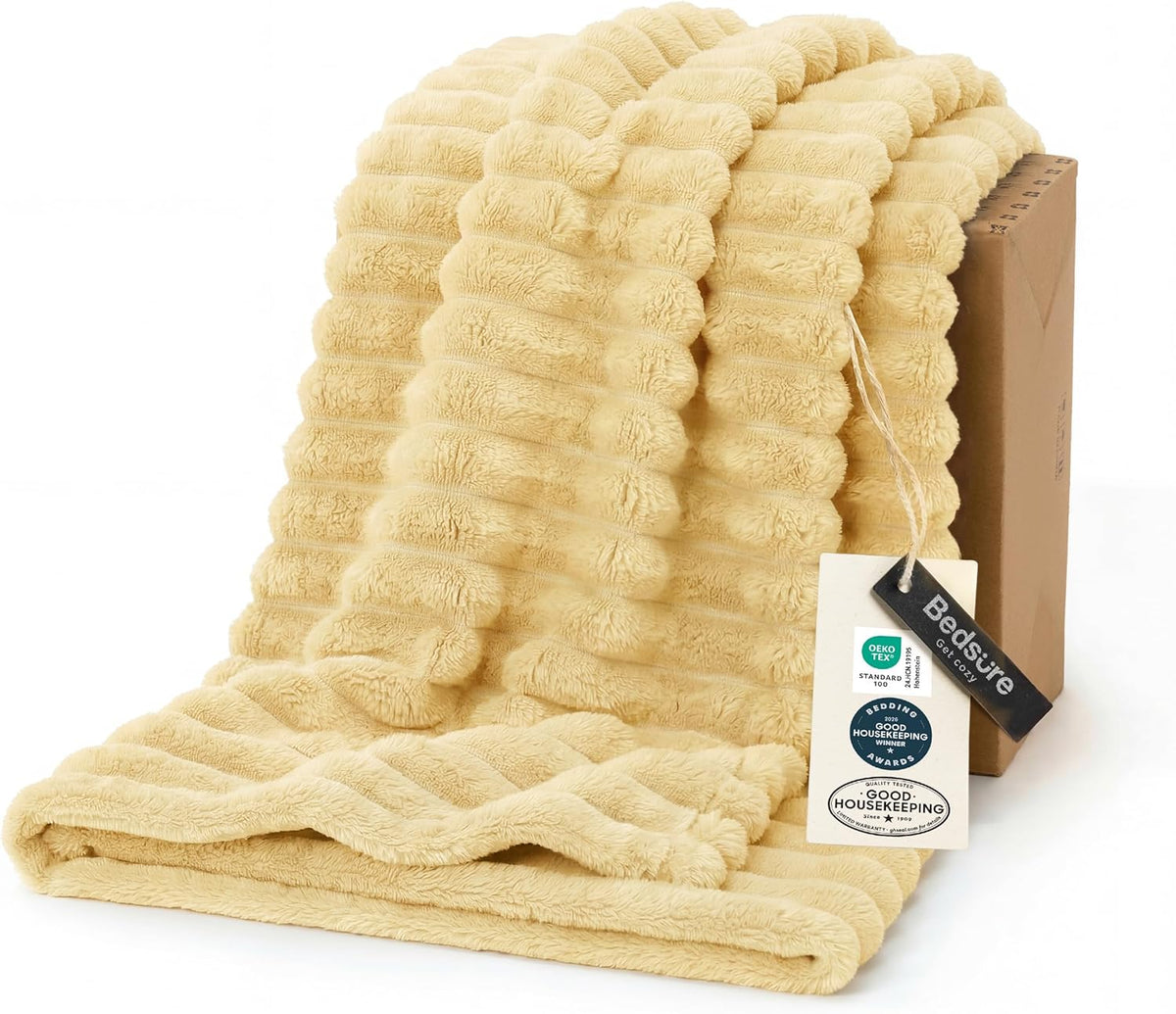 Soft Throw Blanket for Couch and Bed Decor