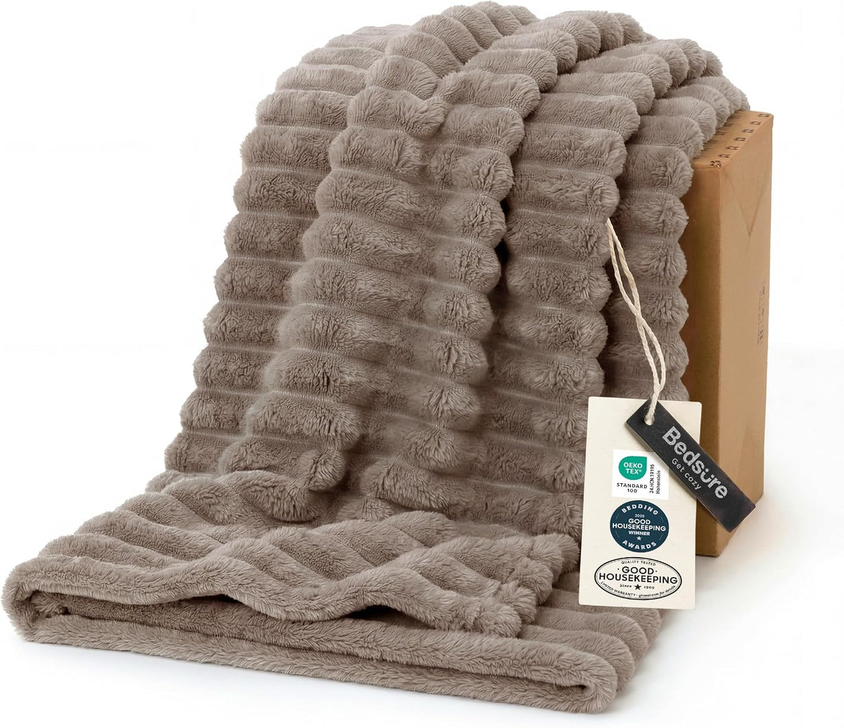 Soft Throw Blanket for Couch and Bed Decor